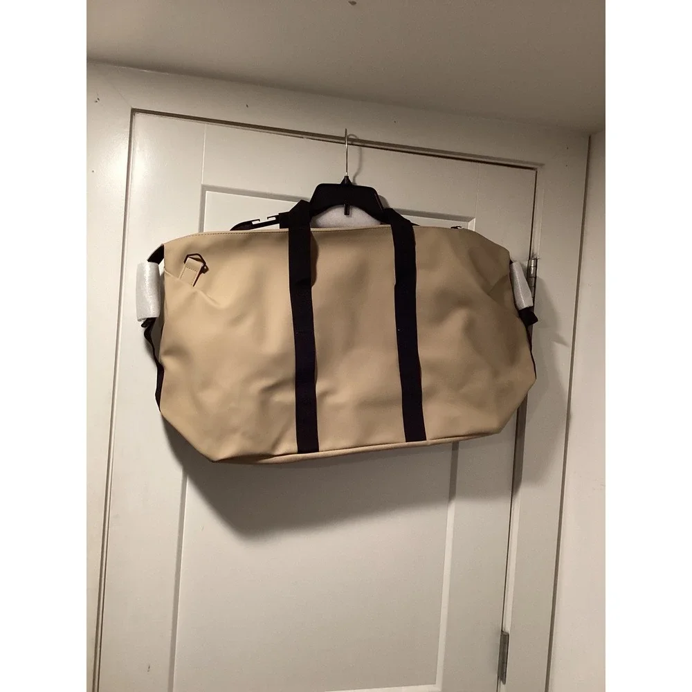 Rains Hilo Weekend Bag W3 Sand Waterproof Duffel Travel Bag 14200 NEW